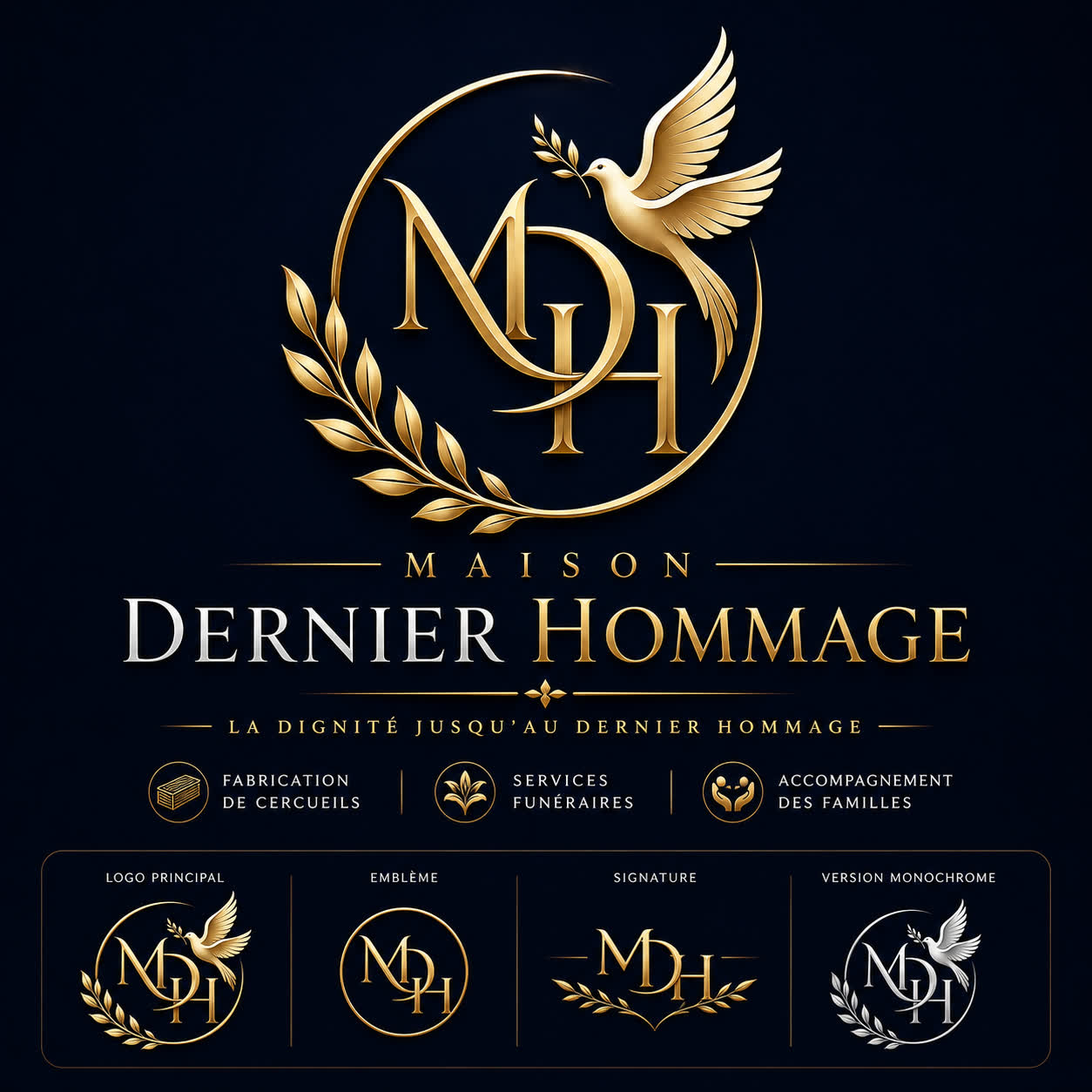 Logo Maison Dernier Hommage